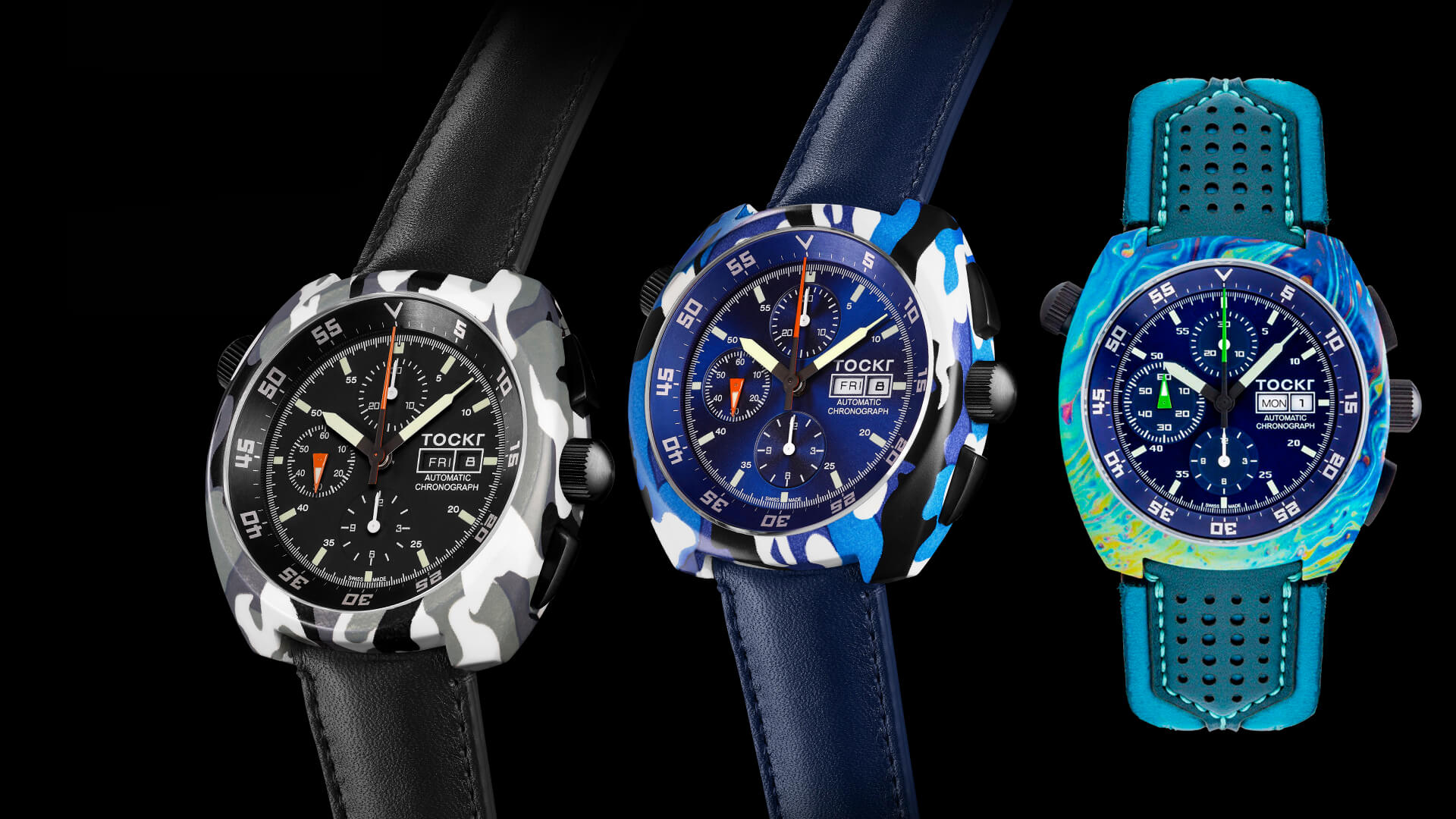 Montres Camouflage - ©Tockr