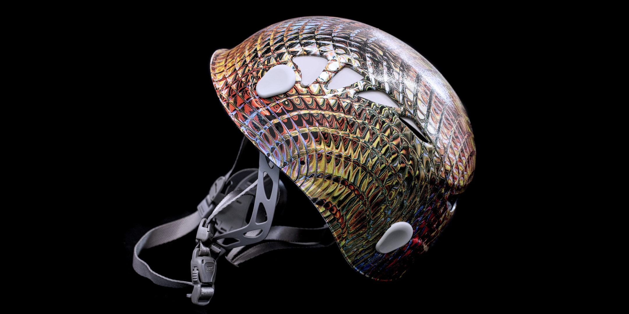 Casque de spéléologie